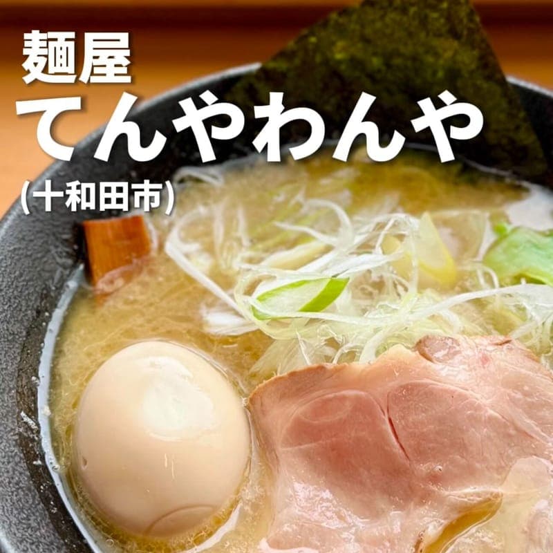 麺屋てんやわんやの訪問時の写真